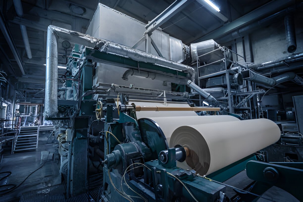 Sistema de Inspeção automatizado de papel e celulose